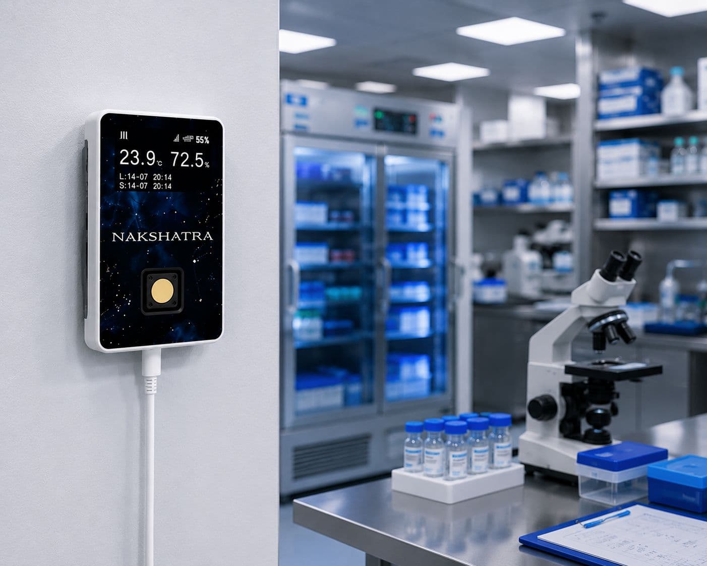 Hospitals & Blood Banks temperature monitoring