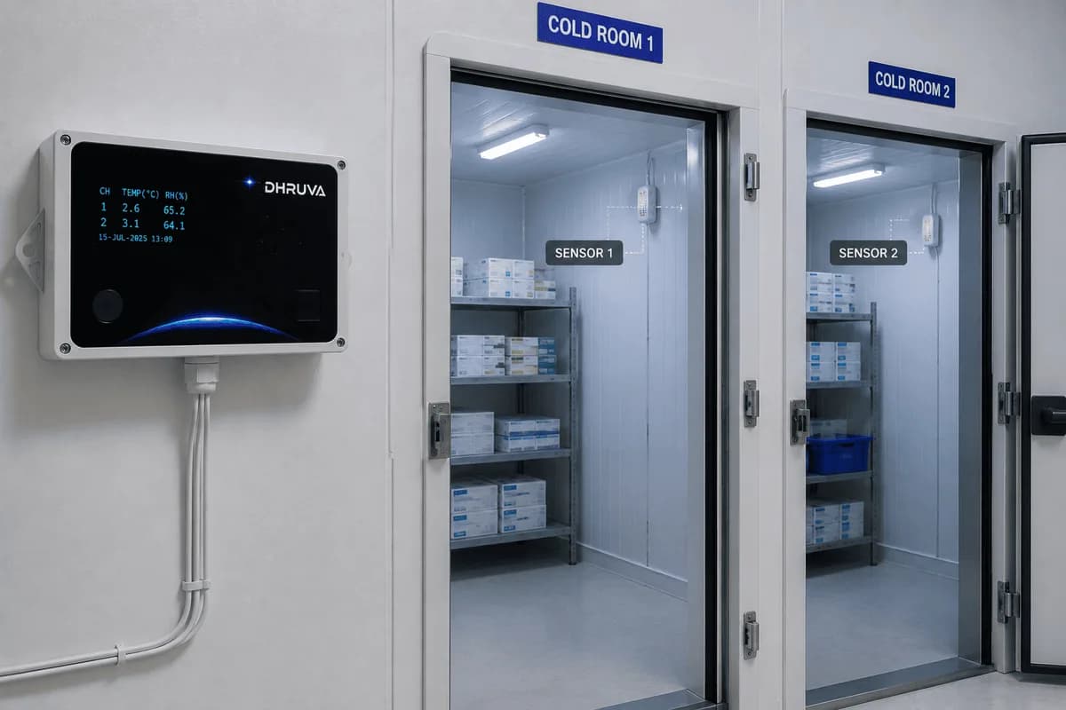 Research Laboratories temperature monitoring