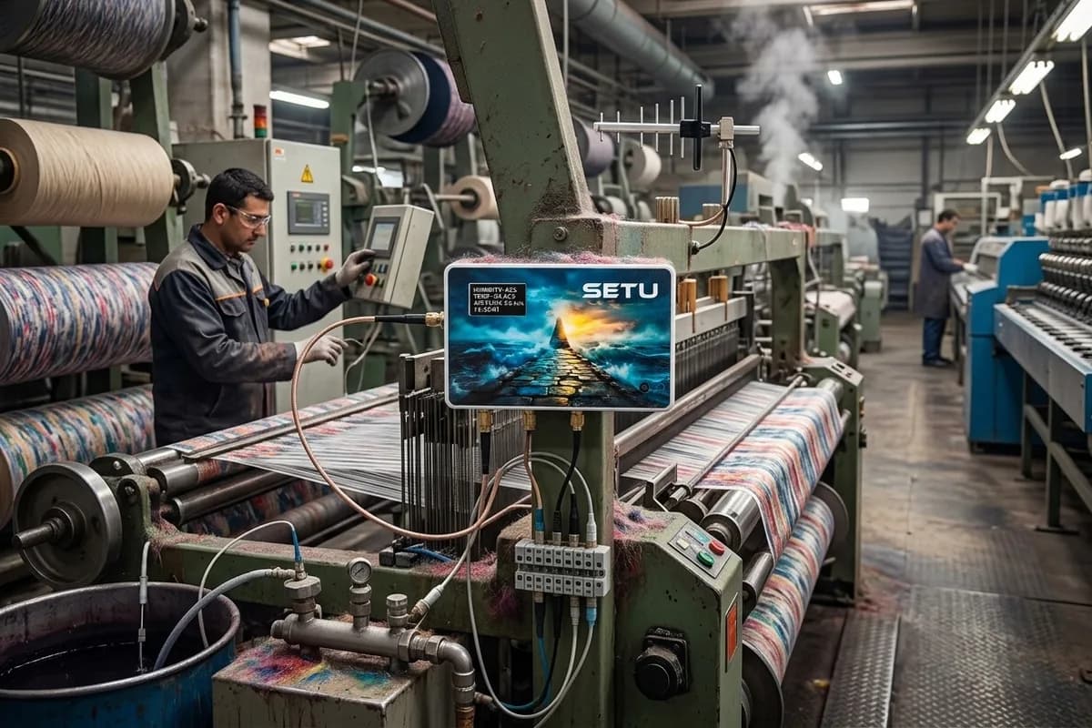 Textile temperature monitoring